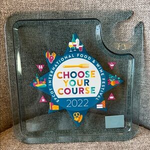 Epcot Food & Wine Festival  Plate